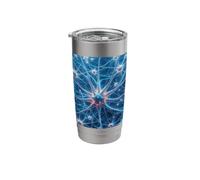 Neuroscience - Astrocyte Microscopy Central Nervous System Stainless Steel Insulated Tumbler
