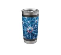 Neuroscience - Astrocyte Microscopy Central Nervous System Stainless Steel Insulated Tumbler
