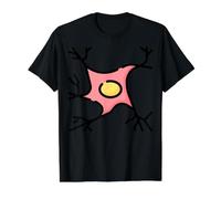 Neuroscience - Astrocyte Microscopy Central Nervous System Value Graphic T-Shirt, Men, Black, M
