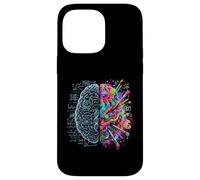 Neuroscience Brain Left and Right Thinking Creativity Logic Case for iPhone 14 Pro Max
