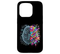 Neuroscience Brain Left and Right Thinking Creativity Logic Case for iPhone 15 Pro