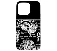 Neuroscience Gifts Arteries Of The Human Brain Case for iPhone 15 Pro Max