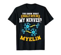 Neuroscientist Myelin Neurobiologist Neuroscience Biology T-Shirt