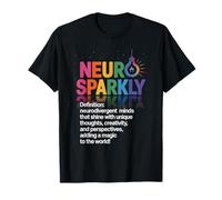 Neurosparkly Definition Unique Creative Minds Neurodiversity T-Shirt
