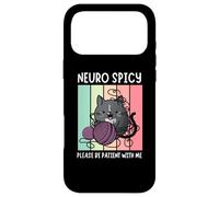 Neurospicy Cat Spicy Brain Neurodivergent Pride Case for iPhone 17 Pro Max