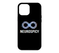 Neurospicy Infinity Loop | Autism ADHD Humor - Glitch Art Case for iPhone 12 Pro Max