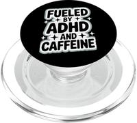 Neurospicy Life Fueled By ADHD And Caffeine Vibes PopSockets PopGrip for MagSafe