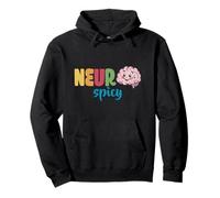 Neurospicy Neuro Spicy Neurodiversity Neurodivergent Pullover Hoodie