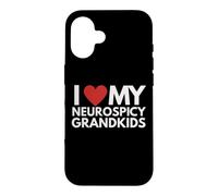 Neurospicy Neurodiversity Awareness Autistic ADHD Case for iPhone 16