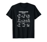 Neurospicy Raccoon Language - Fun Autism ADHD Pride T-Shirt