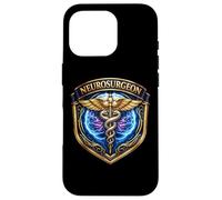 Neurosurgeon Caduceus Badge Brain Surgery Doctor Medical MD Case for iPhone 16 Pro