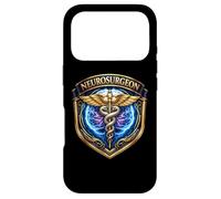 Neurosurgeon Caduceus Badge Brain Surgery Doctor Medical MD Case for iPhone 17 Pro