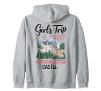 Neuschwanstein 2027 Germany Castle Trip Zip Hoodie