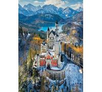 NEUSCHWANSTEIN CASTLE FROM THE AIR 1000pc EDUCA Super Deluxe Jigsaw Puzzle 19261