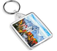 Neuschwanstein Castle Keyring German Germany Mountains Travel Keyring #8854