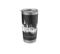 Neuschwanstein Castle Lover Vintage Bavaria I Love Germany Stainless Steel Insulated Tumbler