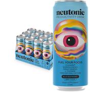 Neutonic Energy Drink Blue Raspberry Flavour Focus Support Multipack - 12 x 330ml