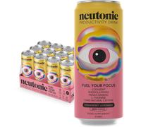 Neutonic Energy Drink Strawberry Lemonade Flavour Focus Support Multipack - 12 x 330ml