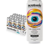 Neutonic Energy Drink Tropical Ice Flavour Focus Support Multipack - 12 x 330ml