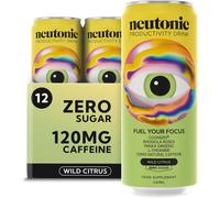 Neutonic Energy Drink Wild Citrus Flavour Focus Support Multipack - 12 x 330ml