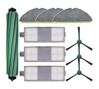 Neutop Accessories Compatible with iRobot Roomba 205 DustCompactor Combo Robot Vacuum Replacement Parts with 1 Roller Brush 3 Hepa Filter 3 Edge Sweeping Brush 3 Mop Pad