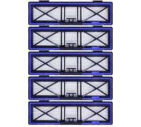 Neutop Blue Replacement H12 HEPA Filters Compatible with Neato D10, D9, D8, D7, D6, D5, D4, D3, Robotic Vacuum Cleaners, 5-Pack.