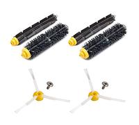 neutop Brush Compatible with iRobot Roomba 600 Series 606 620 650 671 675 676 677 680 691 692 Robot Vacuums with 2 Bristle and 2 Flexible Beater Rollers 2 Side Brushes 2 Screws.