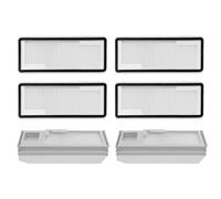 Neutop Replacement Filters and Dust Bags Compatible with Narwal Freo X Ultra Robot Vacuum Parts Accessories High Performance with 4 HEPA Filters 2 Dust Bags.