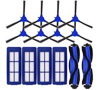 Neutop Replacement Parts Compatible with eufy RoboVac 11S Max, 15C Max, G10, G20, G30, G30 Edge/Hybrid/Verge, Accessories with 2 Rollers 4 Filters 8 Side Brushes.