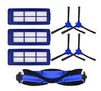 Neutop Replacement Parts Compatible with eufy Robovac 11S Max,15C Max, G30, G30 Edge/Hybrid, Robot Vacuum Accessories, 1 Rolling Brush 3 HEPA Filter 4 Side Brush