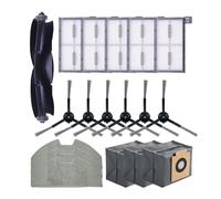 Neutop Replacement Parts Compatible with eufy X8 Pro, Robot Vacuum Accessories with 1 Roller Brush 5 HEPA Filter 6 Side Brush 3 Mop Pad 3 Dust Bag.