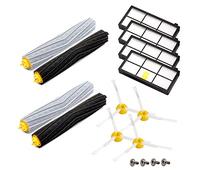 Neutop Replacement Parts Compatible with iRobot Roomba 800 900 Series 860 870 871 875 880 886 890 891 895 960 965 966 980 981 Accessories with 2 Extractor Sets 4 Hepa Filters 4 Side Brushes 4 Screws