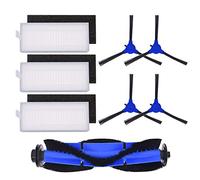 Neutop Replacement Parts for eufy RoboVac 11S /15T/30/30C/15C/12/25C/35C | Durable 3-in-1 kit: roller, filter, side brush for Eufy RoboVac 11s Robot Vacuum. Tool-free.