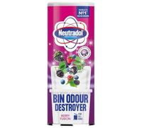 Neutradol Berry Fusion Bin Odour Destroyer 350g Powerful Bin Freshener for All Household Bins Active Deodorising, Eliminates & Neutralises Bad Odours, Long Lasting Freshness