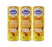 Neutradol Carpet Deodoriser 350g Fresh Amber Glow 3 Pack Odour Eliminator Powder for Carpets Rugs and Upholstery Neutralises Smells Pet Odours and Musty Scents Long Lasting Fragrance Room Freshener