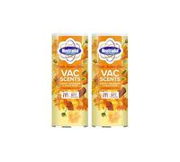 Neutradol Carpet Deodoriser, Vac Scents, Odour Neutraliser Powder for Carpets & Rugs, Fresh Amber Glow, Multipack of 2 x 350g