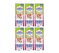 Neutradol Dustbin Odour Destroyer, Bin Freshener Deodorising Powder, Odour Eliminator for Indoor & Outdoor Bins, Multipack of 6 x 350g (Raspberry & Lime Crush)