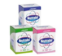 Neutradol Gel Power Orb Air Freshener - Long Lasting Odour Neutraliser for Home, Bathroom, Kitchen & Pet Areas - Up to 90 Days Freshness - Original/Super Fresh/Pink