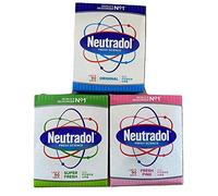Neutradol Gel Power Orbs - 3 Pack: Super Fresh, Fresh Pink, Original for Clean Air at Home and Work