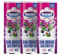 Neutradol Odour Destroyer Dustbin Powder Berry Fusion 350g Assorted Packs