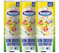 Neutradol Odour Destroyer Dustbin Powder Citrus Fresh 350g Assorted Packs