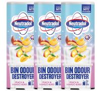 Neutradol Odour Destroyer Dustbin Powder Peach & Mango Burst 350g Assorted Packs