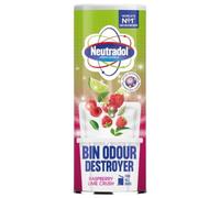 Neutradol Raspberry Lime Crush Bin Odour Destroyer 350g Powerful Bin Freshener for All Household Bins Active Deodorising, Eliminates & Neutralises Bad Odours, Long Lasting Freshness