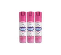 Neutradol Room Spray, Fast Acting Aerosol, Air Freshener for Home & Office, Odour Eliminator, Fresh Pink, Multipack of 3 x 300ml
