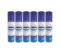 Neutradol Room Spray, Fast Acting Aerosol, Air Freshener for Home & Office, Odour Eliminator, Original, Multipack of 6 x 300ml