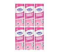 Neutradol Shake It Fresh Carpet Deodoriser, Odour Neutraliser for Carpets & Rugs, Fresh Pink, Multipack of 6 x 350g
