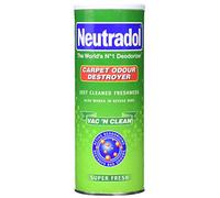 Neutradol Shake It Fresh Carpet Deodoriser, Odour Neutraliser for Carpets & Rugs, Super Fresh, 350g