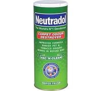THREE PACKS of Neutradol Carpet Deodoriser Super Fresh 350g