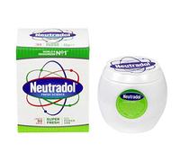 Neutradol Slow Release Gel, Air Freshener and Odour Eliminator, No Plug or Spray Needed, Super Fresh, Multipack of 3 x 135g