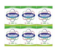 Neutradol Slow Release Gel, Air Freshener and Odour Eliminator, No Plug or Spray Needed, Super Fresh, Multipack of 6 x 135g